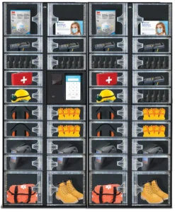 SVS PPE Clear Smart Locker Bank