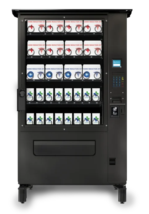 Harm reduction vending machine